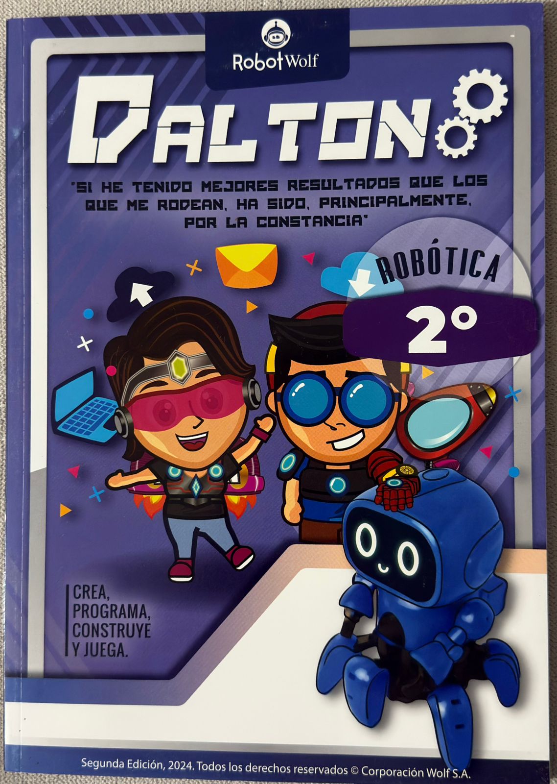 Libro RobotWolf Dalton