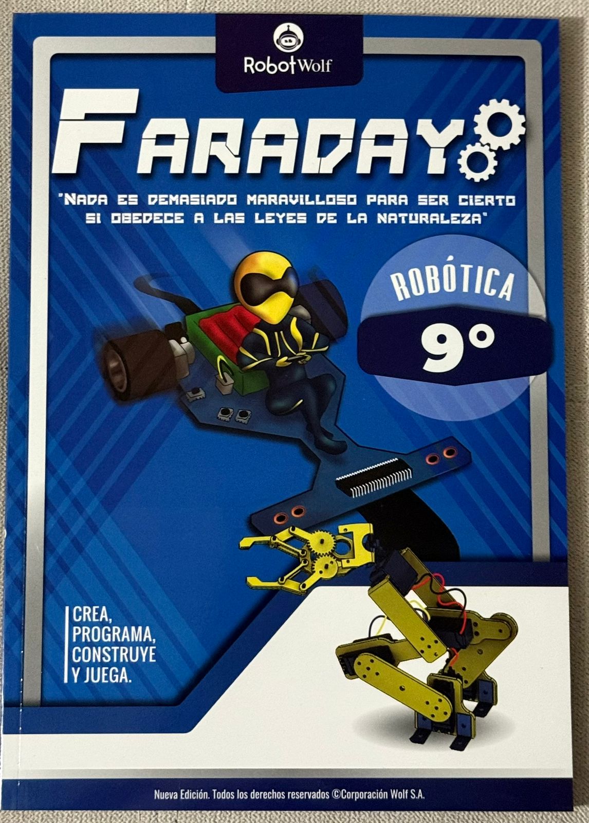 Libro RobotWolf Faraday