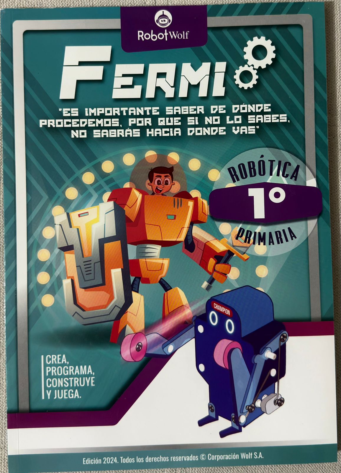 Libro RobotWolf Fermi